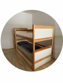 Patrová postel s úložným prostorem - 1
