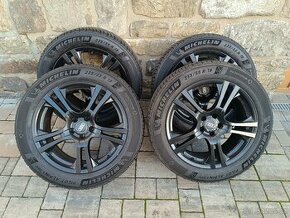 Zimní sadu alu kol vč.pneu 5x112 R19 pneu Michelin 235/55R19 - 1