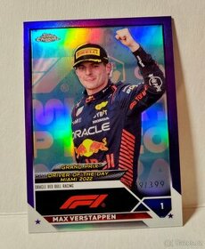 KARTIČKY TOPPS CHROME FORMULE F1 VZÁCNÉ LIMITKY - 1