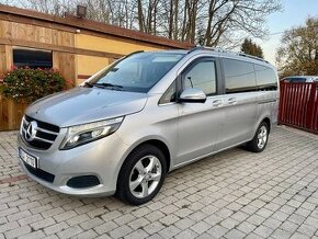 Mercedes V 250D Avantgarde L, kůže, 8míst, TZ, LED, DPH