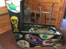 Flipper, pinball, hra s kuličkou, World cup, Bally