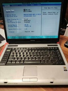 15,4" Toshiba satellite a105-s2071 , 2gb ram , 640 gb hdd - 1