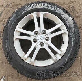 Alu kolo originál PEUGEOT 7x16" 5x108x65 ET46 a Continental - 1