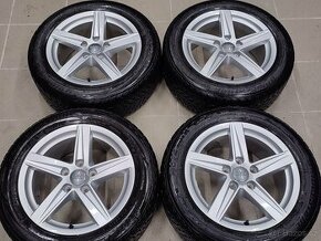 Originál ALU komplet AUDI 16" 5x112 ET48 pneu 205/55/16