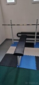 Benchpress + stojan na dřep