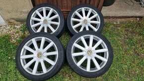 Alu kola VW R-line letní pneu 5x112 R18