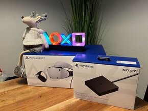 Playstation VR2, záruka 20 měsíců + PC Adaptér