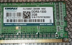 KingMax 2GB, DDR3, 1333MHz