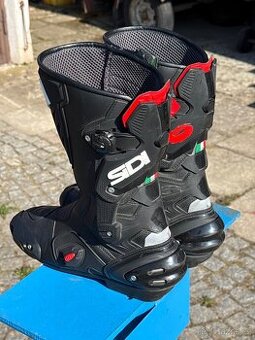 Sidi vertigo 2 vel. 45 černé boty na motorku - 1