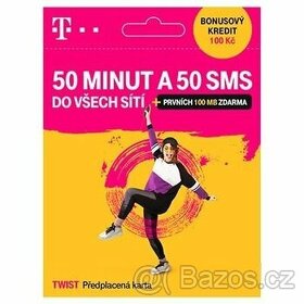 SIM karty- hezké číslo od T-Mobilu a O2