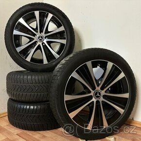 MERCEDES E W213 5x112 R18 ET43+ZIMNÍ 245/45R18 6mm - 1