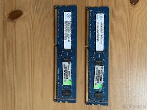 2x 4GB ram