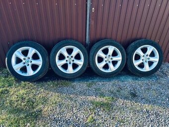 Originalní Alu kola Škoda fabia 2, R15, 5x100, zánovní PNEU