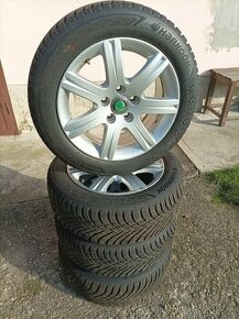 Alu kola Octavia 2 + zimní pneu Hankook Winter I Cept - 1