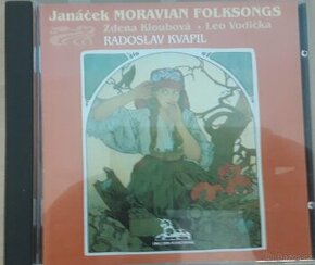 CD Janáček Leoš - Moravian Folksongs