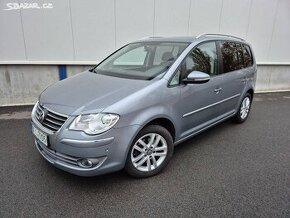 VW Touran 1.9TDI 77kW bez DPF a koroze,tažné,navi,serviska