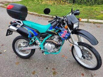 Kawasaki KLX 650 dualsport , el.štartér TOP, vodičák A2 - 1