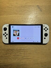 Nintendo Switch OLED Bilý - 1