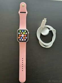 Apple Watch 9 45mm růžové - 1