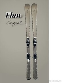 Elegantní lyže Elan Crystal, 158 cm