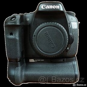 CANON EOS 7D + Battery Grip - TOP STAV