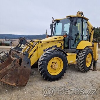 Traktorbager KOMATSU WB 97S( JOYSTICK 2007 - 1