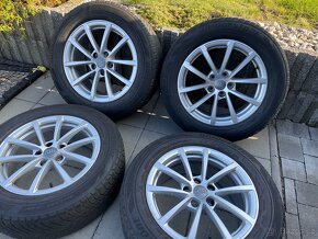 Alu kola 5x112 včetně zimních pneu 225/60R17