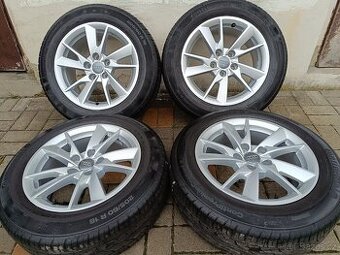 ALU 5x112 r16 AUDI + LETNÍ PNEU