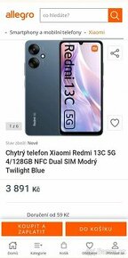 Xiaomi Redmi 13C 5G  Modrý