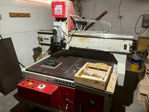 Cnc router Jeřábek MPW 2500 fréza na dřevo a neželezné kovy