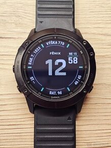 Garmin Fenix 6X Pro Sapphire + příslušenství