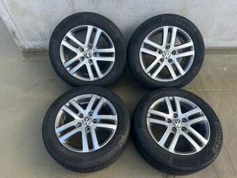 205/55R16 letní pneu alu kola 6,5x16 5x112 ET50 VW TOURAN