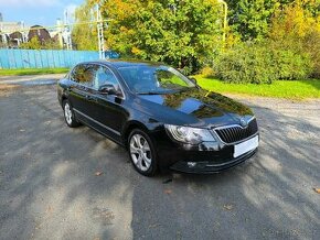 Škoda Superb II facelift 125kW, 179tis km, Elegance, kůže