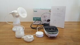 Elektricka odsavacka mleka Zopa Comfy Pro + lahvicky Avent - 1