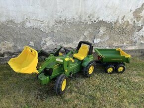 Šlapací traktor john deere 7930 - 1