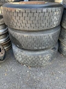 3x pneumatika michelin s diskem 315/70 r22,5 protektor