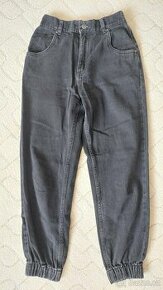 Černé rifle joggers, Sinsay, vel. S/36