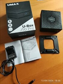 miniPC UMAX U-Box J50 Pro UHD 4K Windows 11 Pro CZ