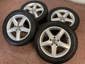 Originál Volkswagen ALU kola 5x112 r16 zimní pneu 8mm