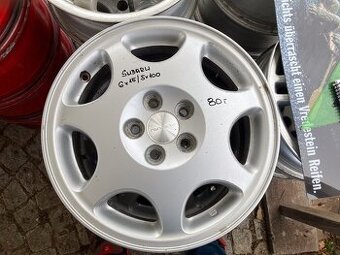 6x15 , 5x100 , original Subaru aludisky