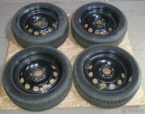 zimní pneu Goodyear 4x7mm 195/55 R16 s origo BMW disky - 1