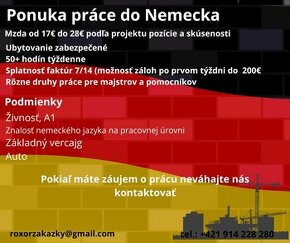 Práce v zahraničí, - Nemecko