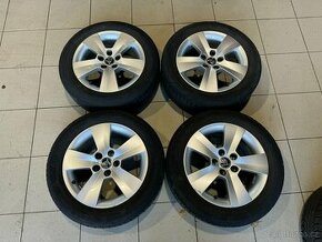 Alu kola Škoda MATONE R15 5x100 ET38 + letní pneu 185 60 R15