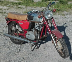 Jawa 350 634 rok 1976, prvý typ, svetlo ako calif, EU doklad