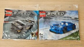 2x LEGO Speed Champions McLaren Elva a Lamborghini Huracán