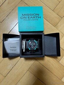 Omega x Swatch Moonswatch Mission on Earth Polar Lights