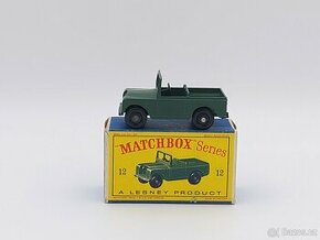 Prodám RW MATCHBOX 12B LAND ROVER + ORIGO BOX