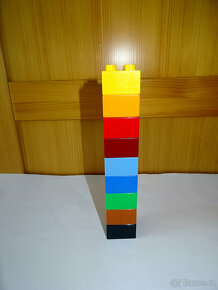 Lego duplo kostka 2x2 nopy