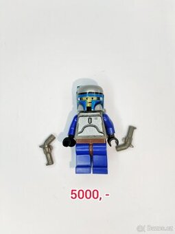 LEGO STAR WARS minifigurk JANGO FETT - top stav