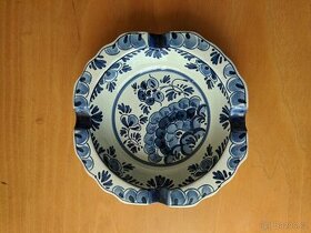 Originál ručně malovaná porcelánová miska / popelník Delft